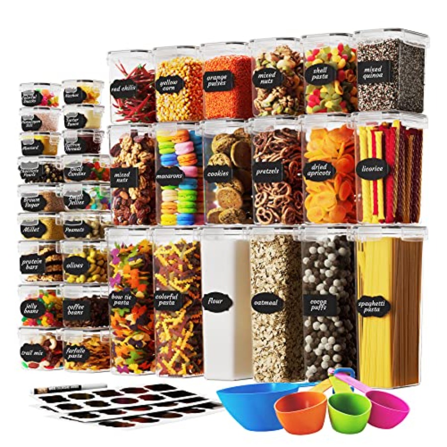 Airtight Food Storage Containe - Food Storage Variety Pack のレビューと価格