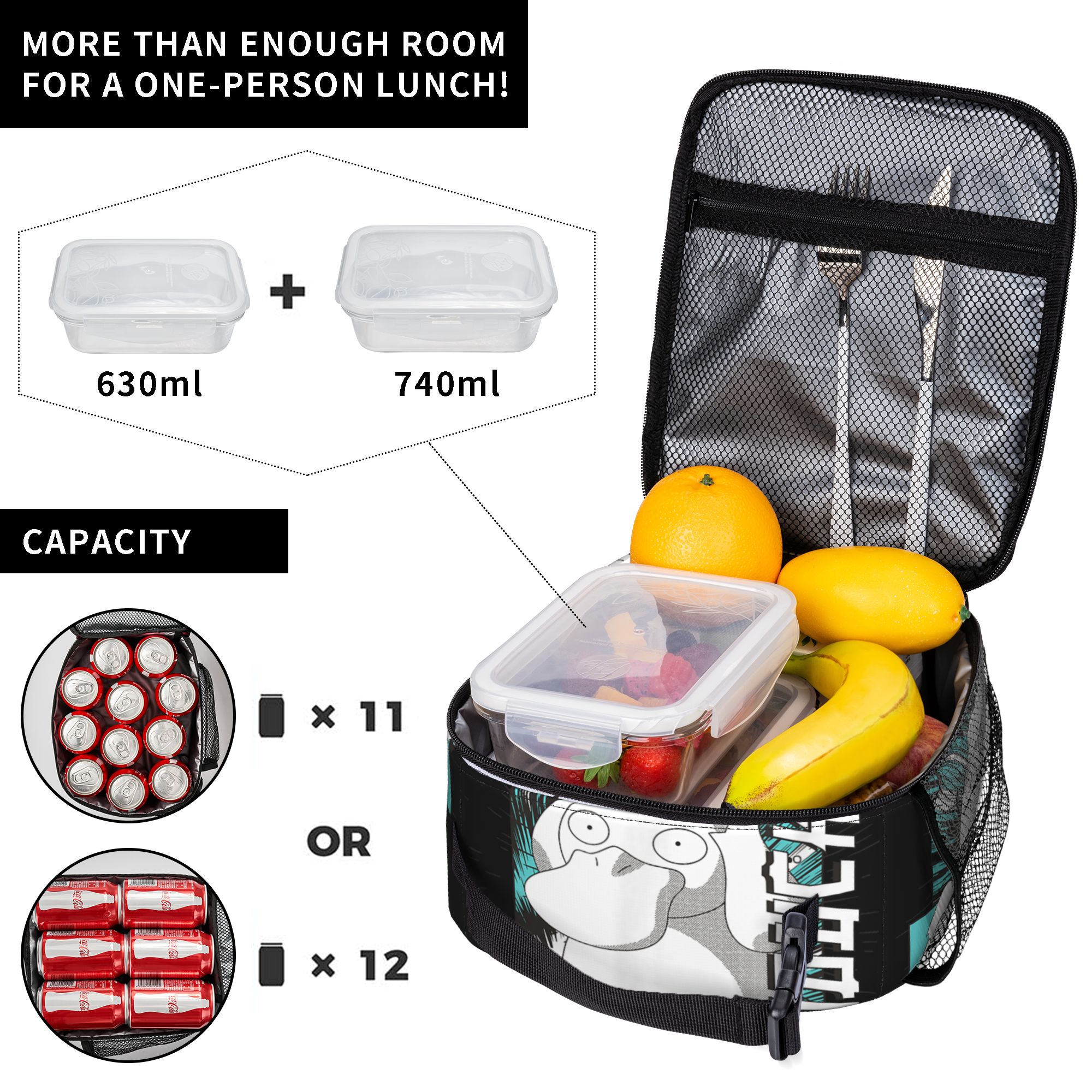 Pokemon Psyduck Anime Insulate - Food Storage Reusable Bags のレビューと価格