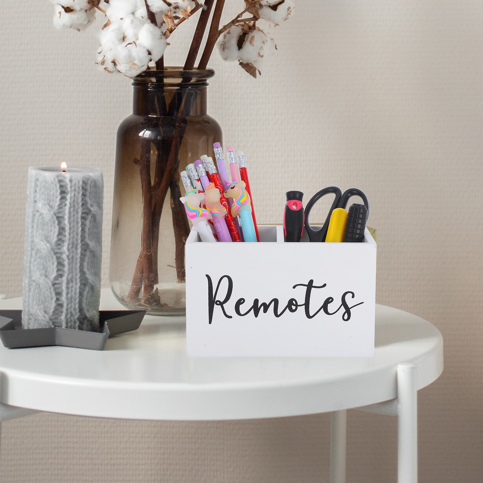Rustic Wood Remote Control Hol - Food Storage For Room のレビューと価格