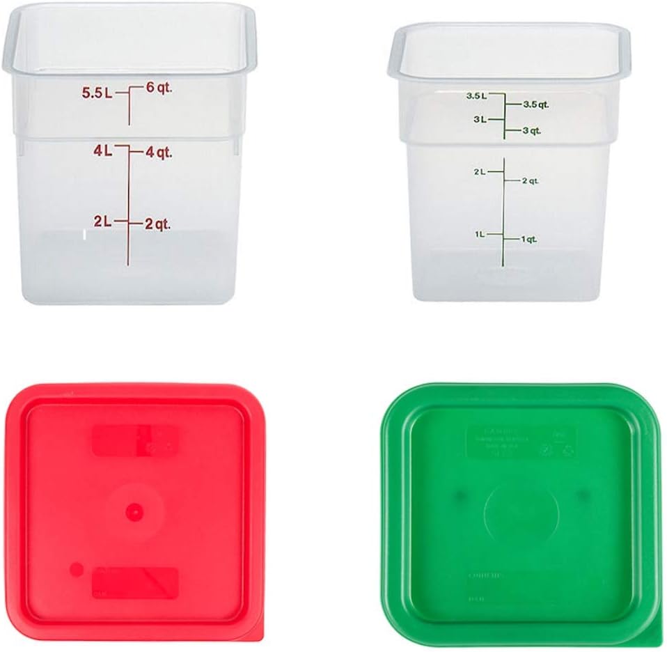 Containers With Lids - 4 Quart - Food Storage 4 Quart のレビューと価格