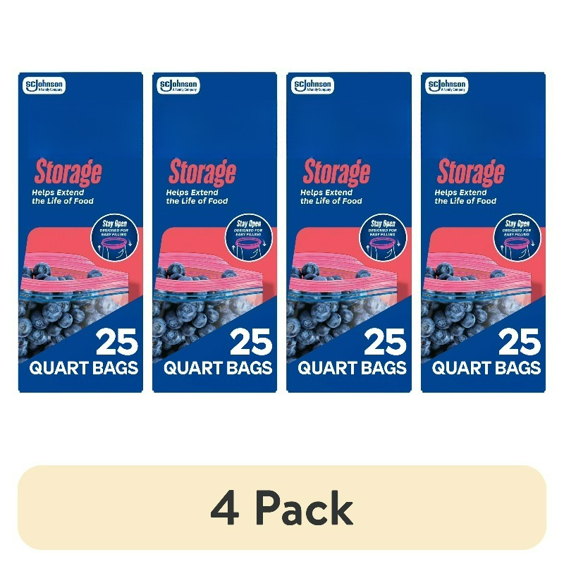 (4 pack) Brand Food Storage Ba - Food Storage 4 Quart のレビューと価格