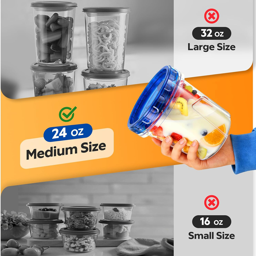 Freezer Storage Containers Air - Storage Food Prep のレビューと価格
