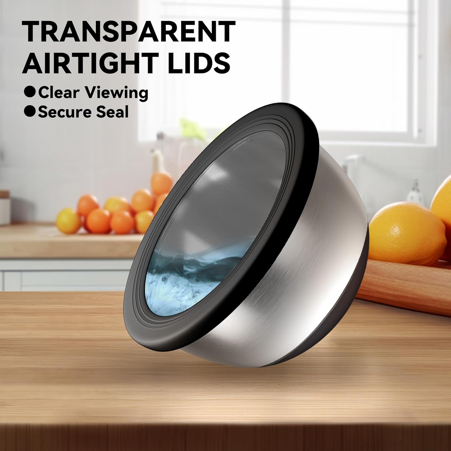 Stainless Steel Mixing Bowls w - Storage Food Prep のレビューと価格