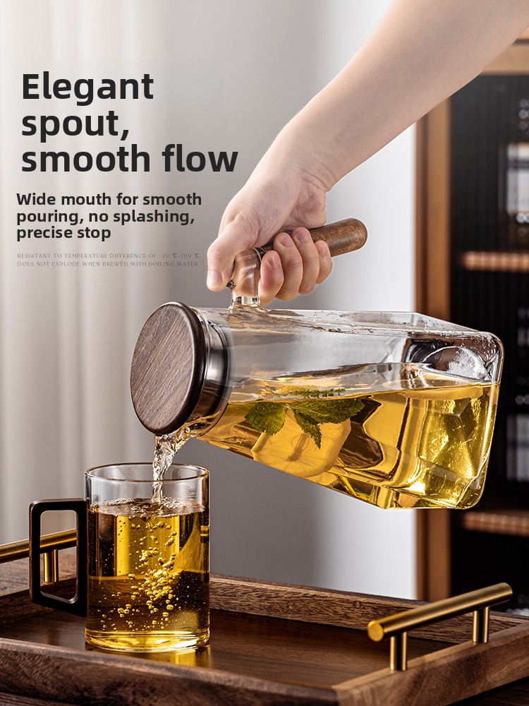 Thiened Glass Cold Water Pot L - Food Storage Temperature のレビューと価格