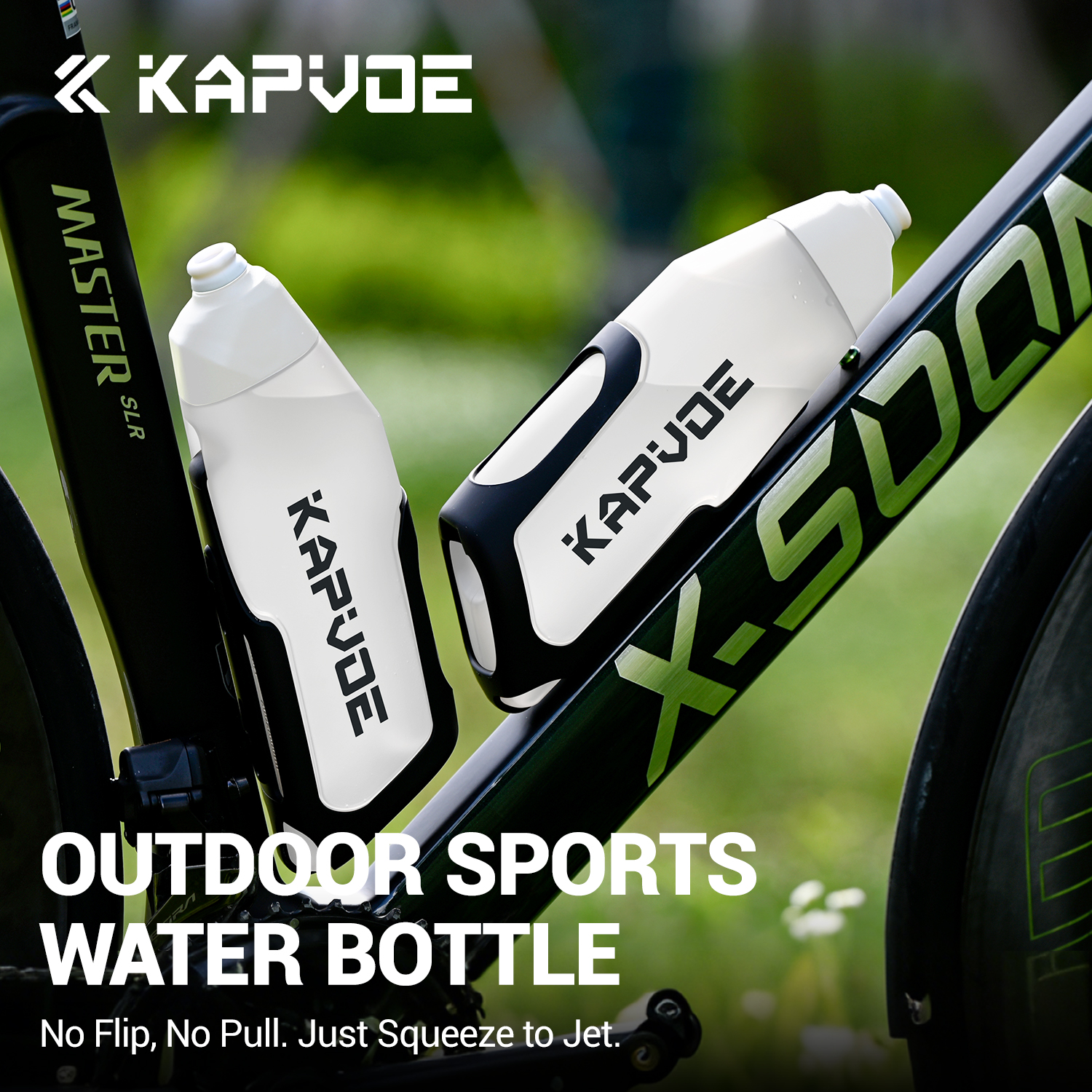 Kapvoe 600ml Bike Water Bottle - Food Storage Drums のレビューと価格