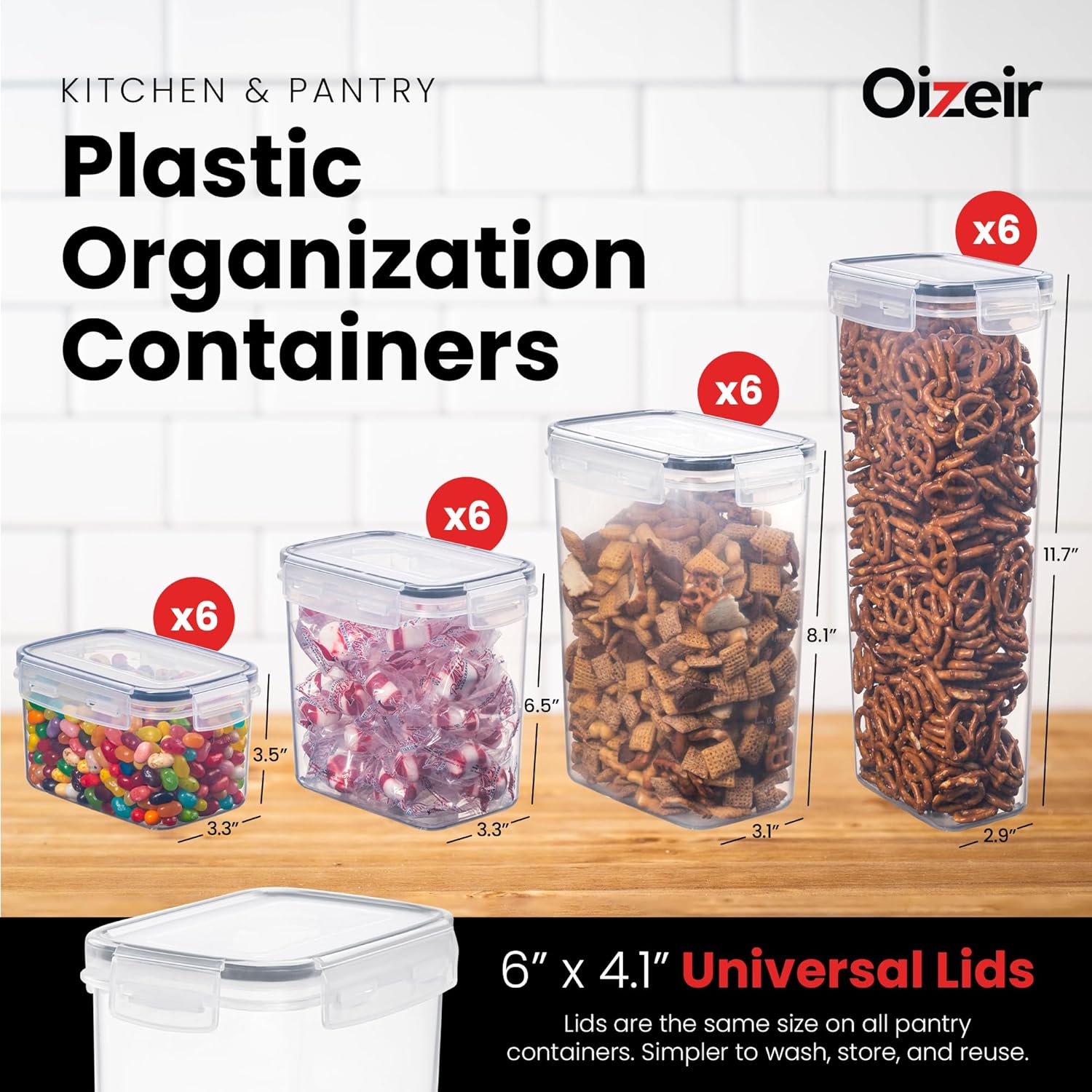 Airtight Food Storage Containe - Food Storage For Pantry のレビューと価格