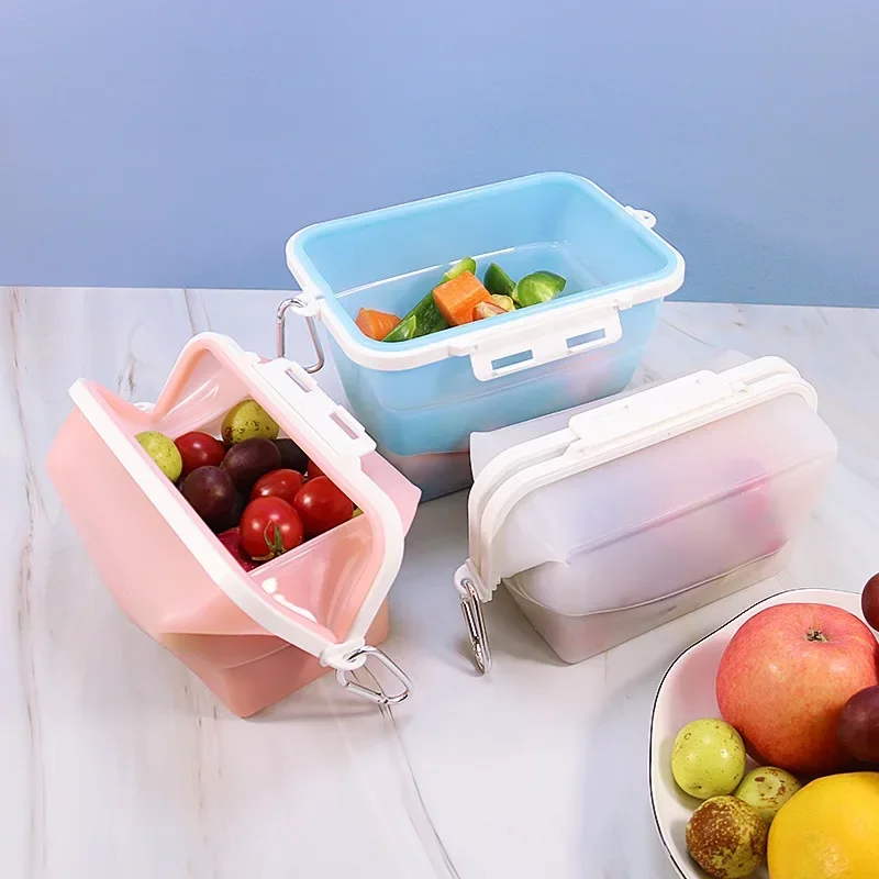 Silicone Travel Premium Reusab - Food Storage Reusable Bags のレビューと価格