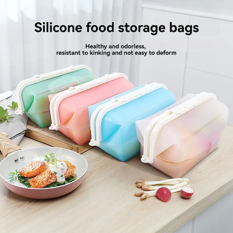 Silicone Travel Premium Reusab - Food Storage Reusable Bags のレビューと価格
