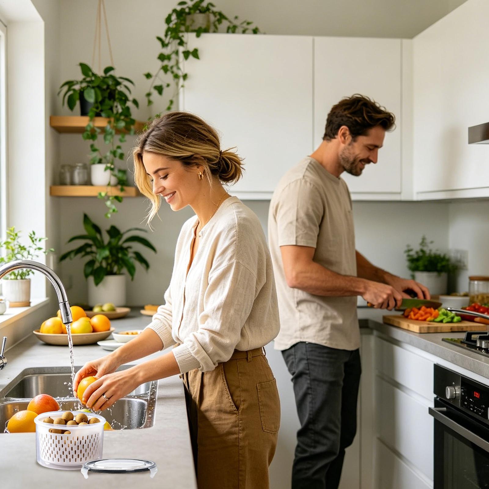 1PCS Leak-Proof Food Storage C - Storage Food Prep のレビューと価格