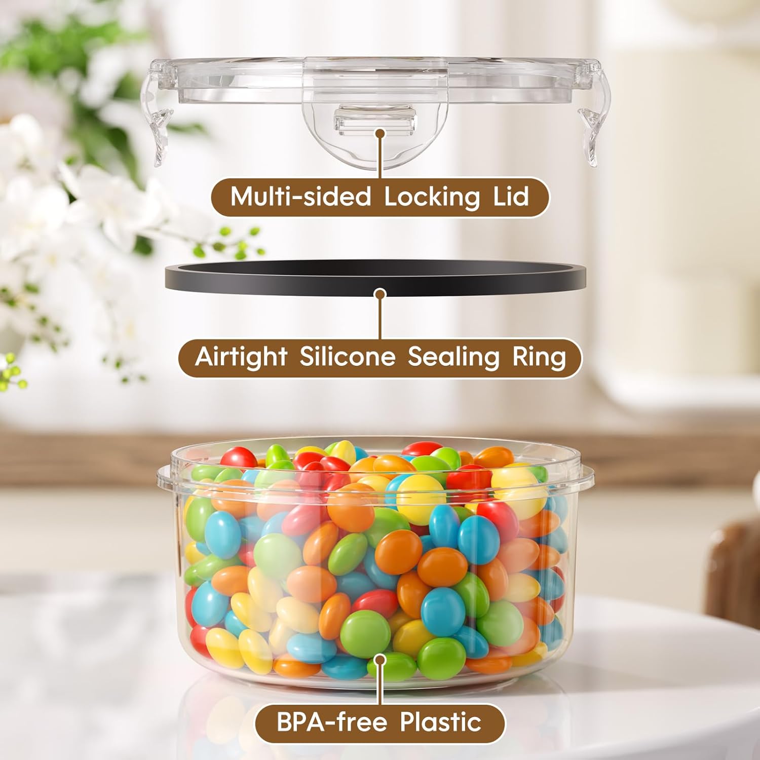 70 Piece Food Storage Containe - Storage Food Prep のレビューと価格