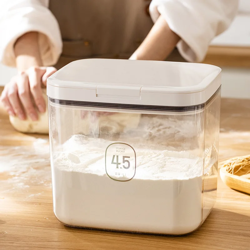 Sealed Flour Bucket Household  - Food Storage Drums のレビューと価格