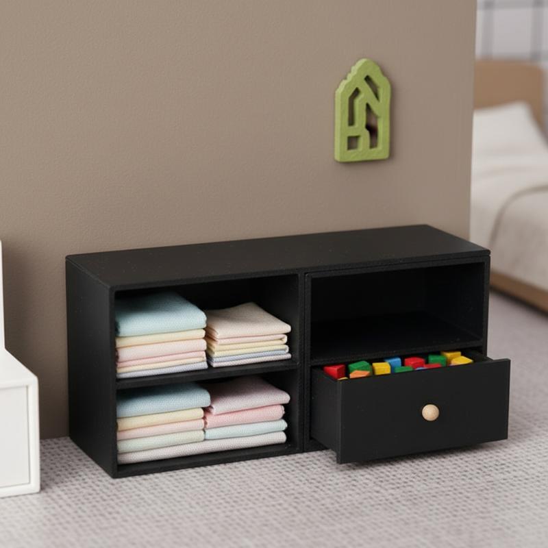 1Pcs 1/12 Dollhouse Storage Ca - Food Storage Cabinet のレビューと価格