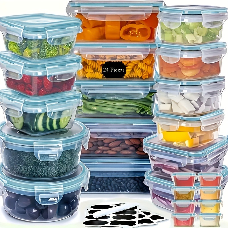 48PCS BPA-Free Food Storage Se - Food Storage For Pantry のレビューと価格
