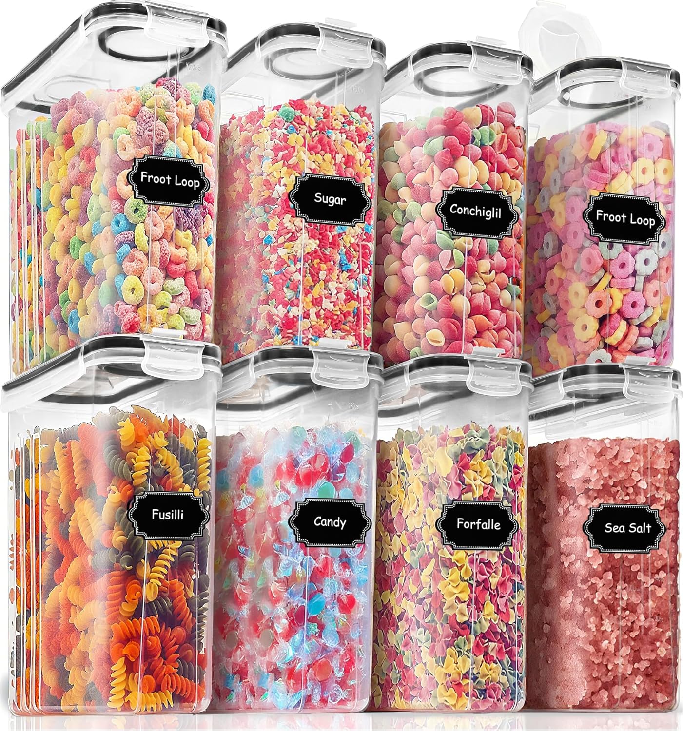 8-Piece Airtight Food Storage  - Food Storage For Pantry のレビューと価格