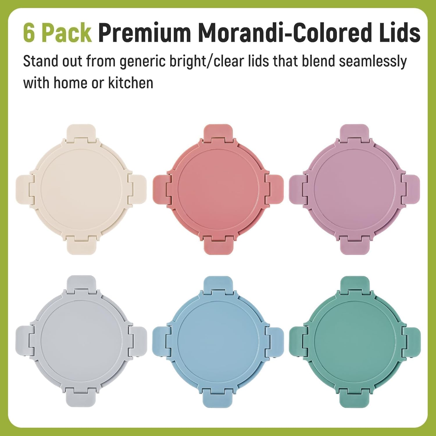[UPGRADED LID] 6 Sets 3 Cup/24 - Storage Food Prep のレビューと価格