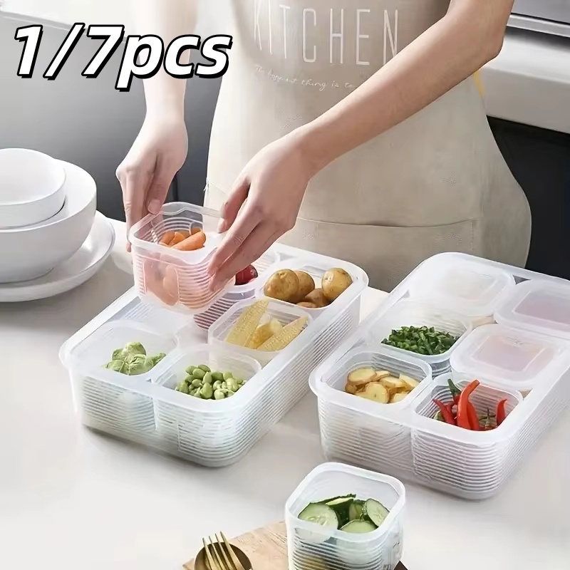 1/7pcs Food Storage Container  - Food Storage Lunch Box のレビューと価格