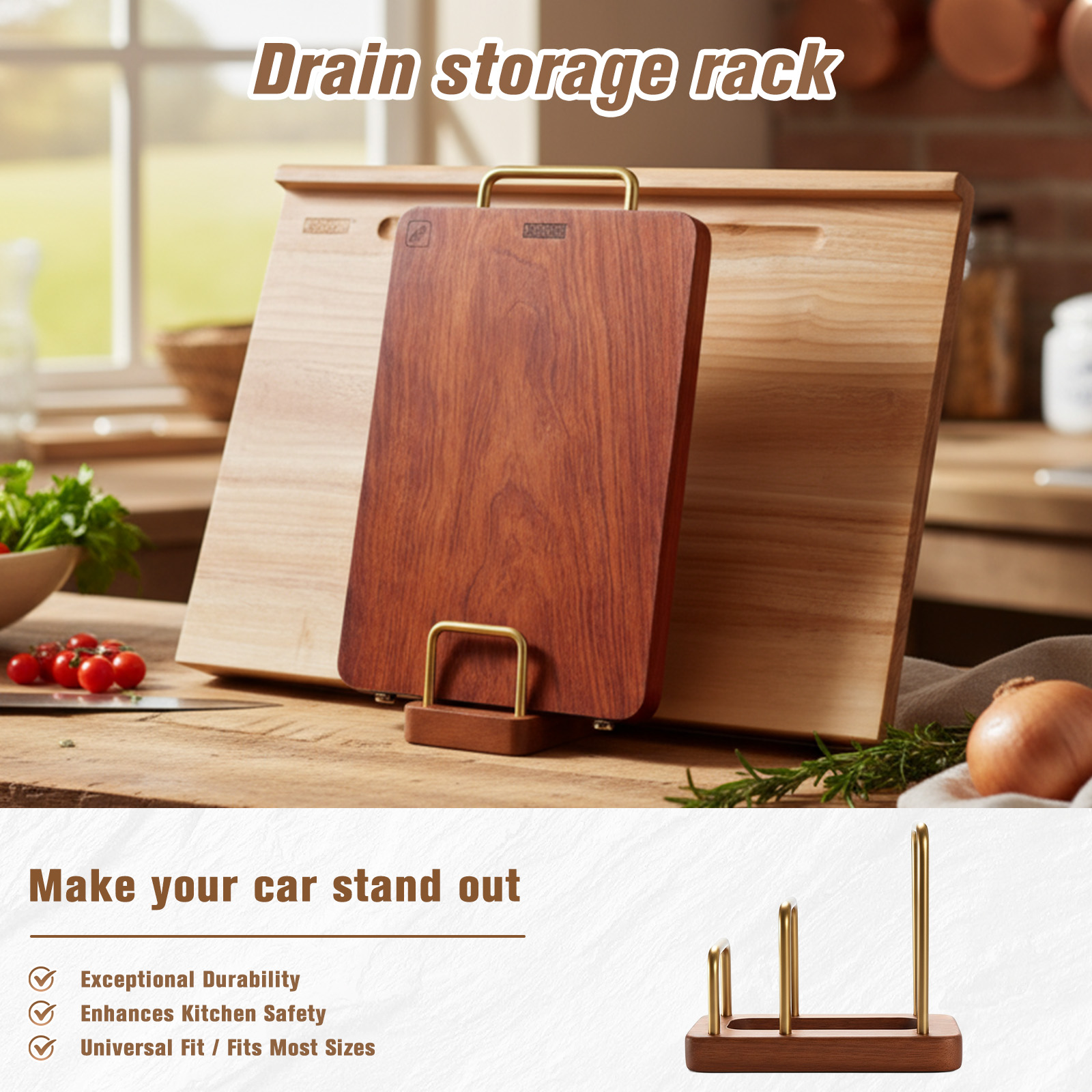 Solid Wood Plate Rack Multi La - Food Storage Home のレビューと価格