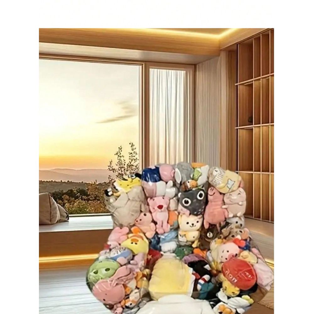 Plush Toys Into A Cozy Sofa Ge - Food Storage For Room のレビューと価格