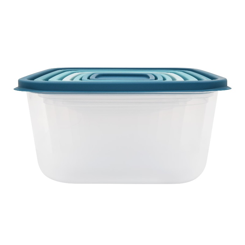 14 Piece Teal Plastic Food Sto - Storage Food Prep のレビューと価格