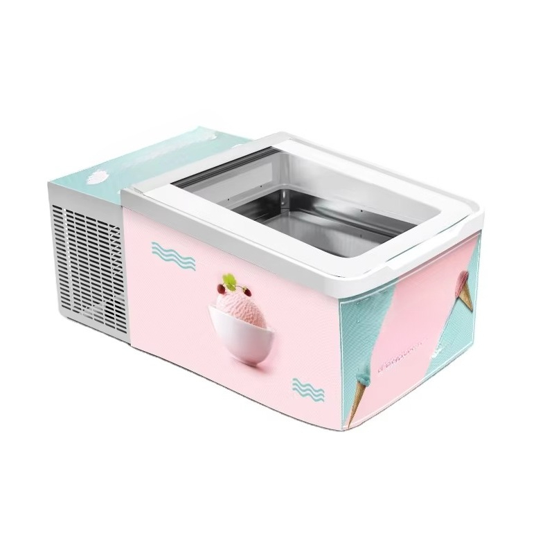 Ice Cream Popsicle Display Ice - Food Storage Temperature のレビューと価格