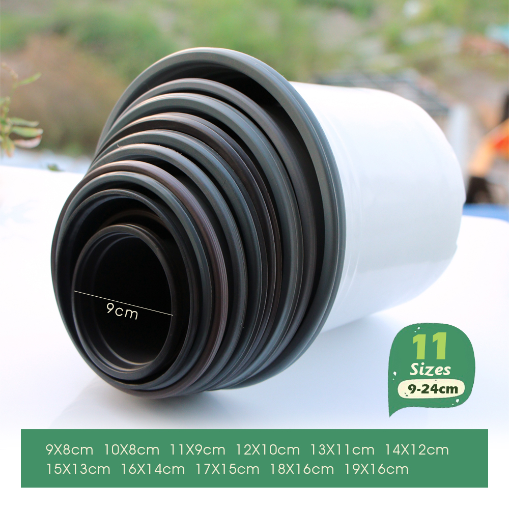 Garden White Plasticc Flowerpo - Food Storage Plants のレビューと価格