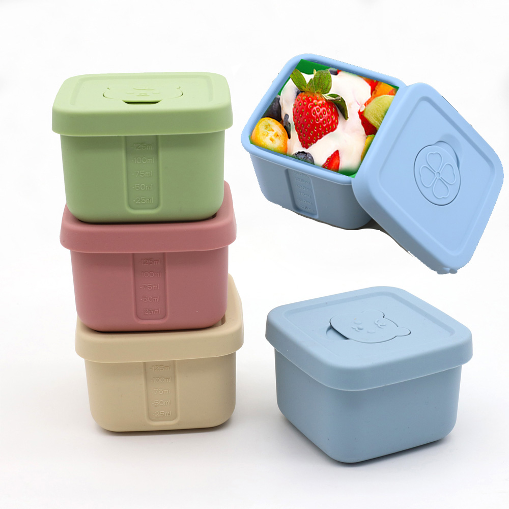 Silicone Food Supplement Box F - Food Storage Lunch Box のレビューと価格
