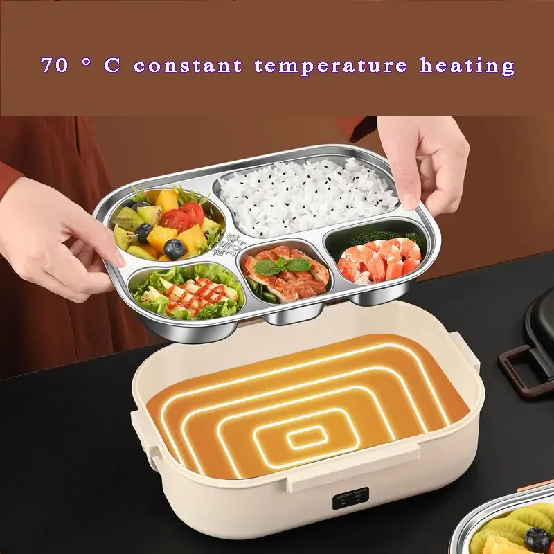Electric Heated Lunch Boxes St - Food Storage Lunch Box のレビューと価格