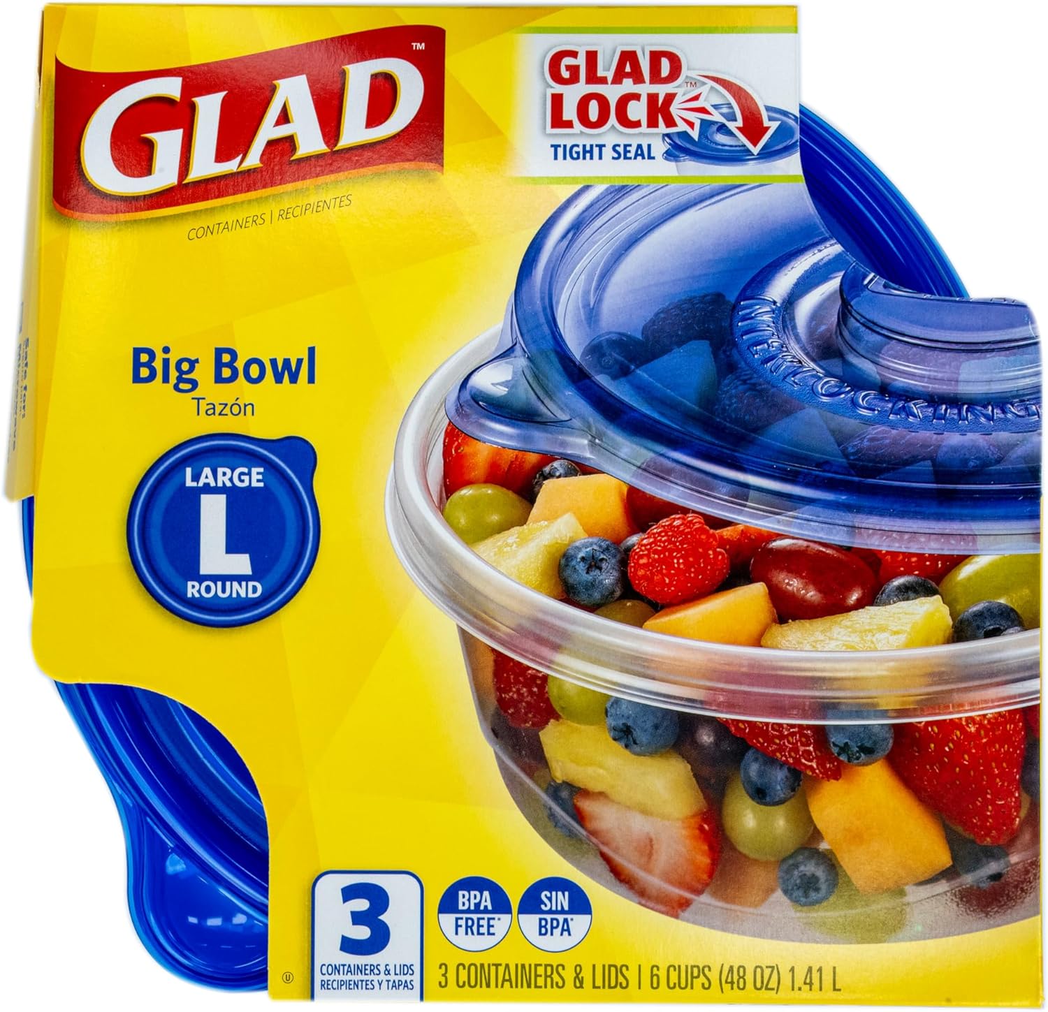 48 oz Round Food Storage Conta - Storage Food Prep のレビューと価格
