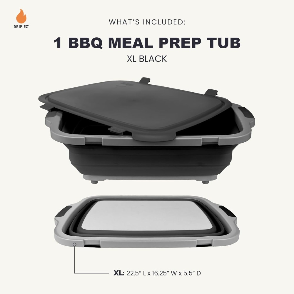Collapsible BBQ Prep Tub XL -  - Food Storage With Lids のレビューと価格