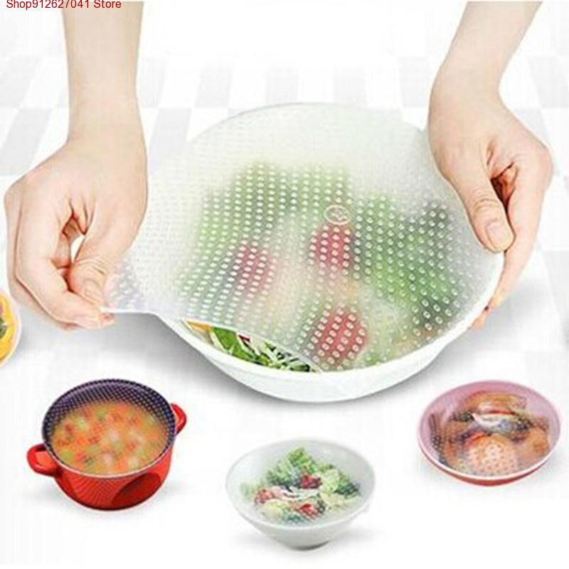 4PCS Silicone Reusable Bowl Co - Food Storage Variety Pack のレビューと価格