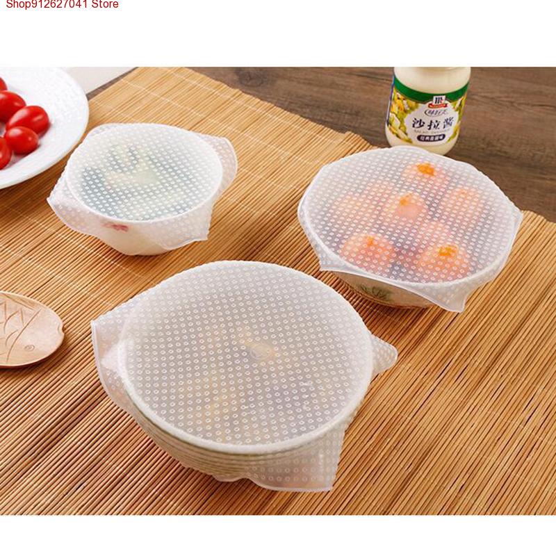 4PCS Silicone Reusable Bowl Co - Food Storage Variety Pack のレビューと価格